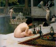 Jean Leon Gerome The Pipelighter oil on canvas